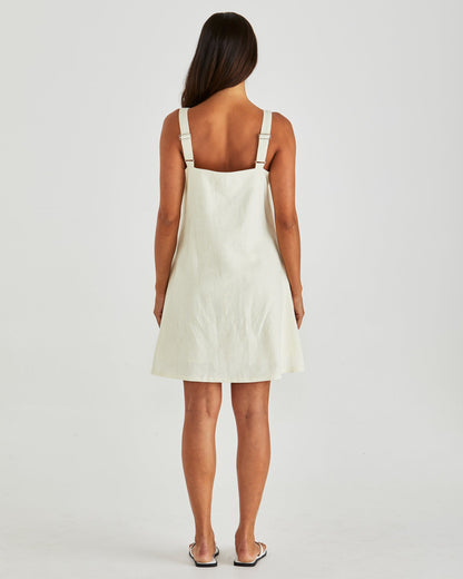 Vienna Mini Shift Dress - Butter Yellow