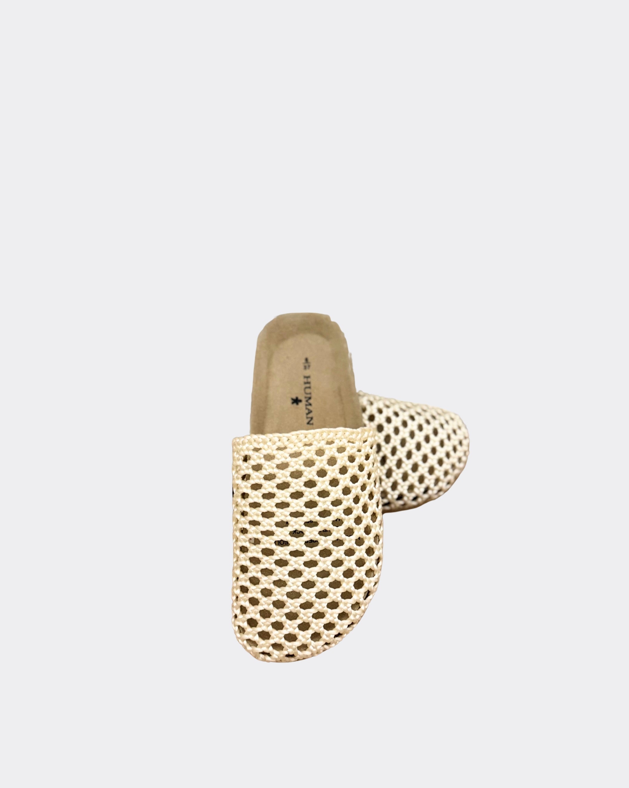Alexa Slides - Natural | Human Shoes