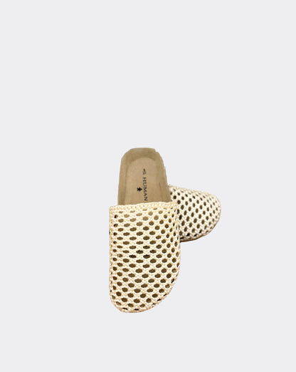 Alexa Slides - Natural | Human Shoes