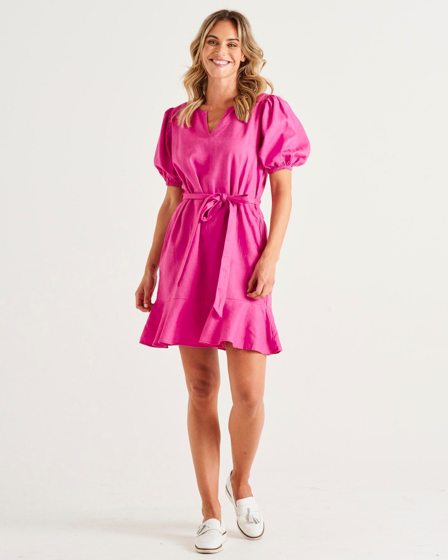 Birdie Dress - Azalea