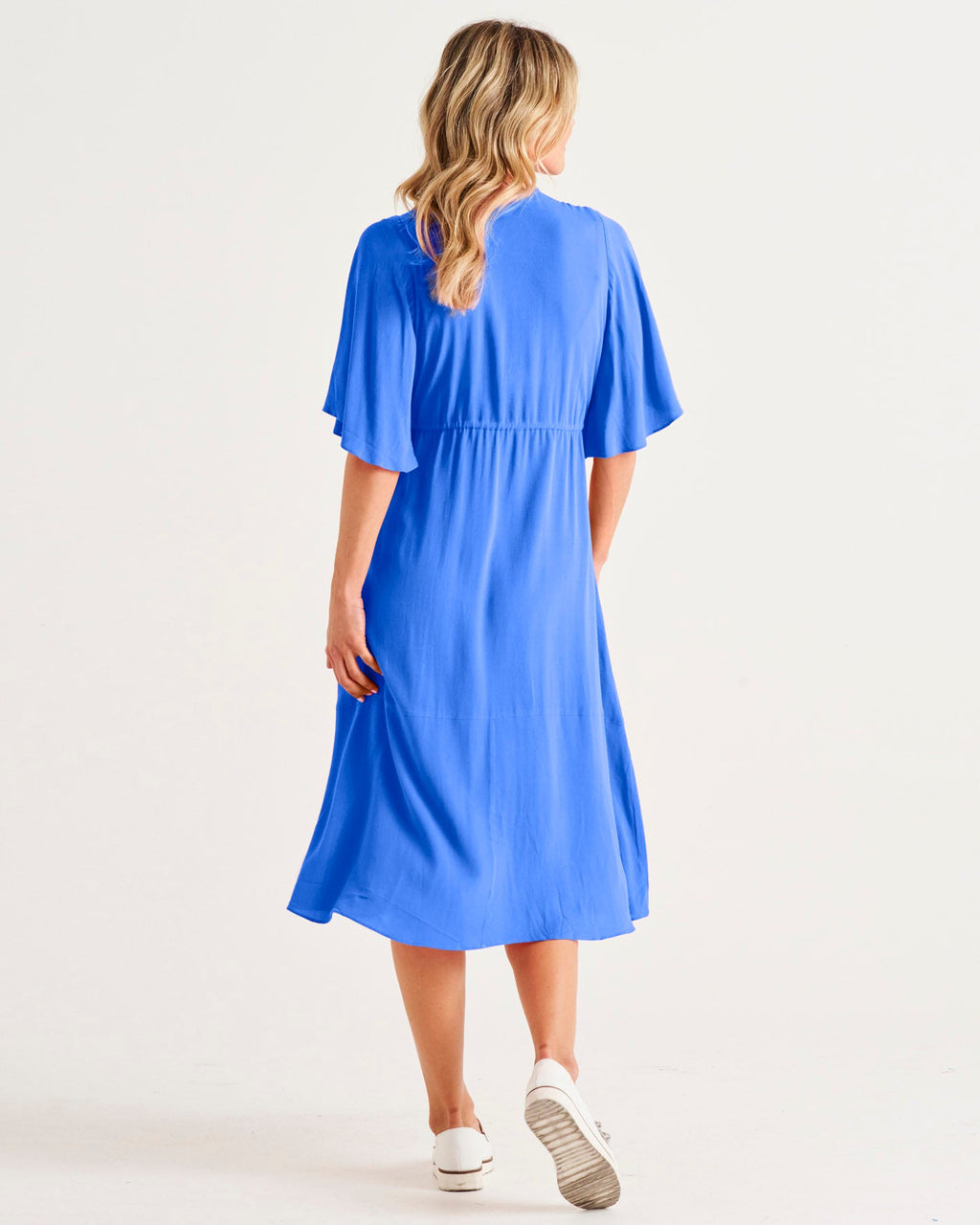 Saint Lucia Dress-Deco Blue