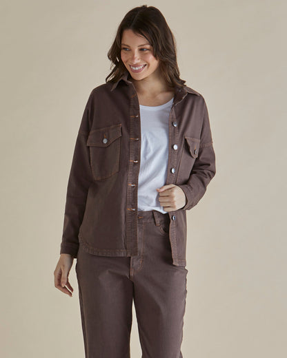 Cherry Denim Shirt - Coco