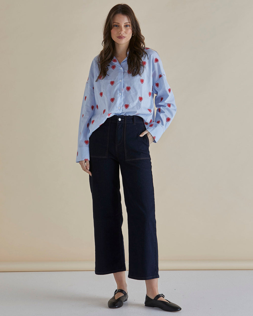 Easy Relax Jeans - Smokey Blue