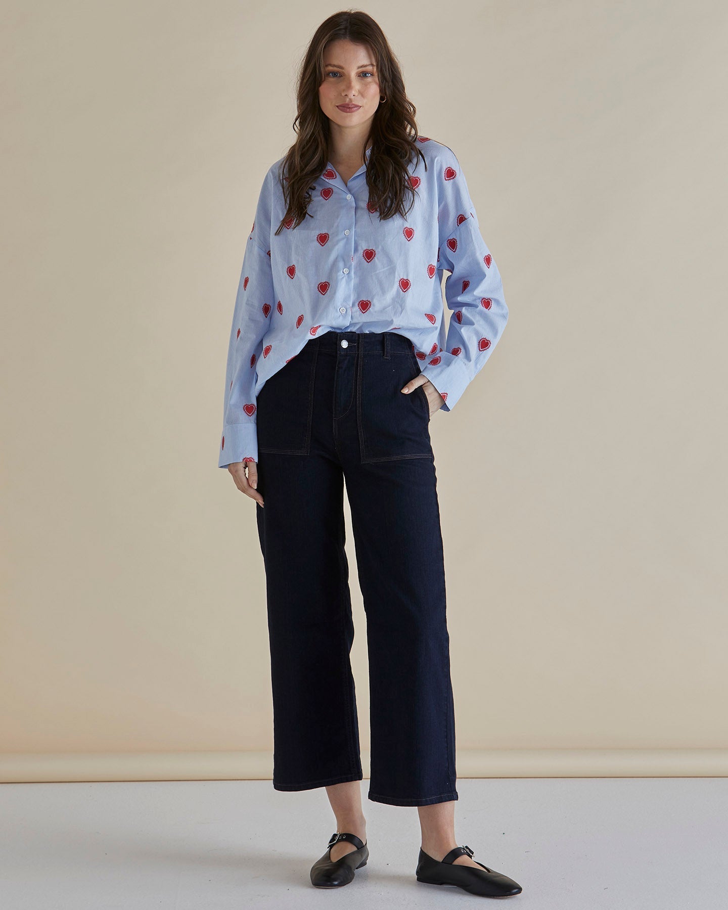 Easy Relax Jeans - Smokey Blue