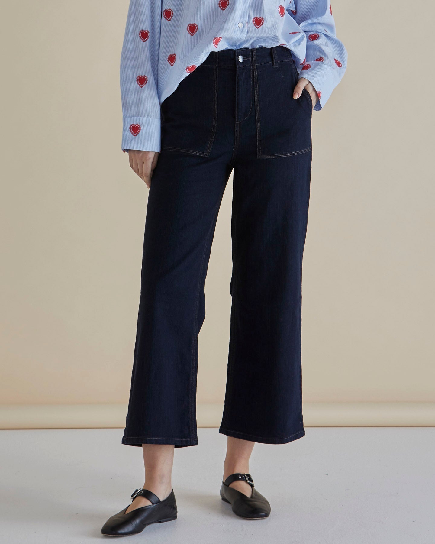 Easy Relax Jeans - Smokey Blue