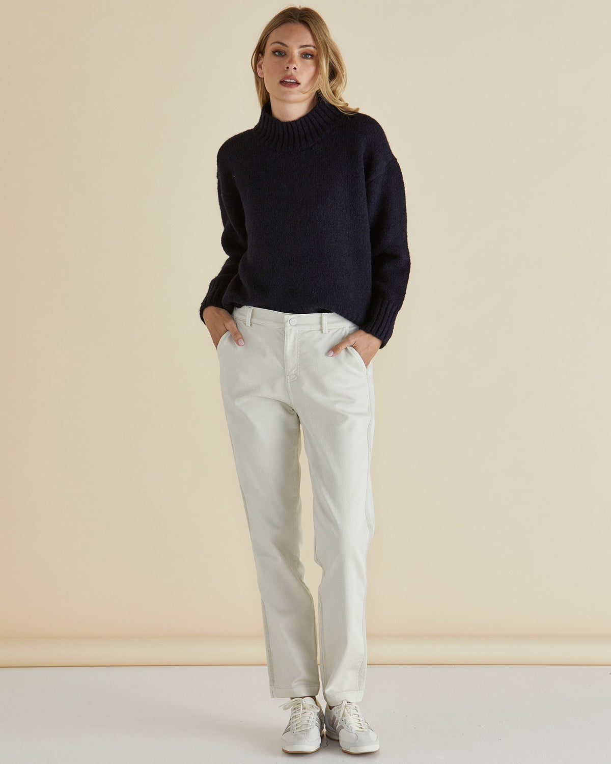 Carey Chino Jogger - Stone