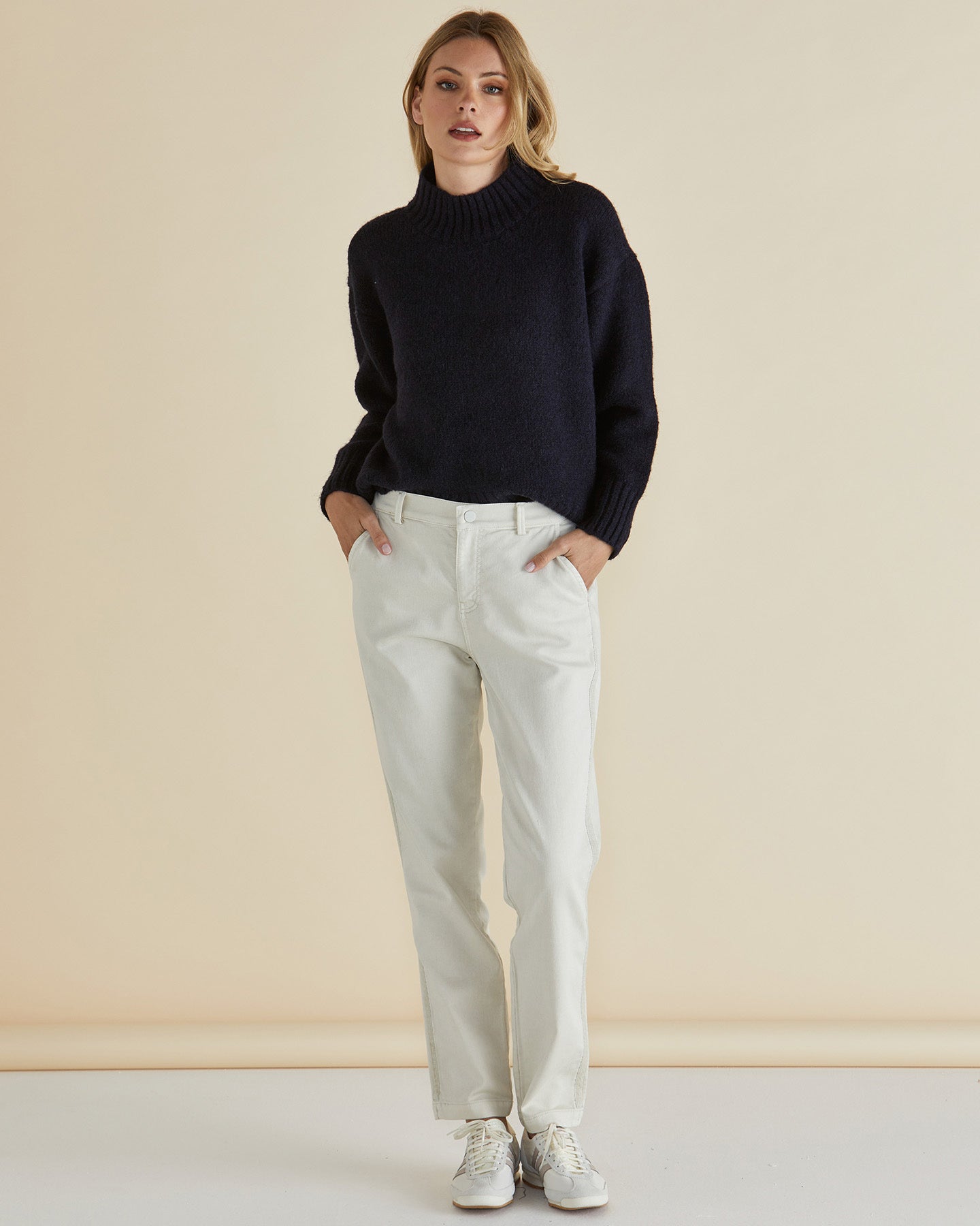 Carey Chino Jogger - Stone