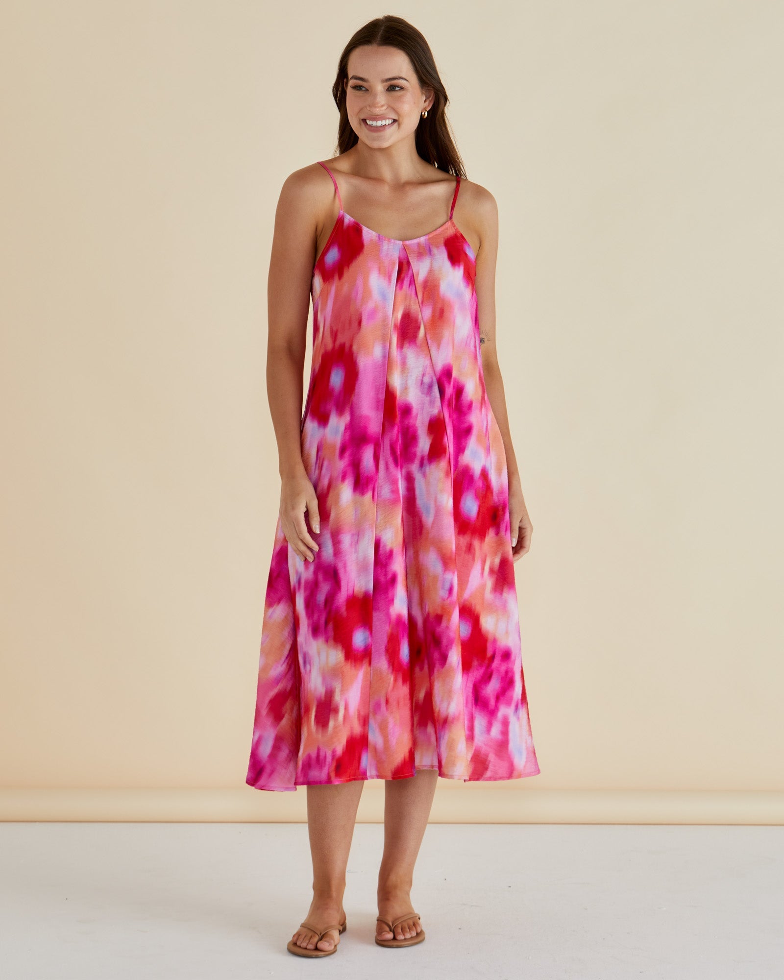 Harriet Dress - Floral Abstract