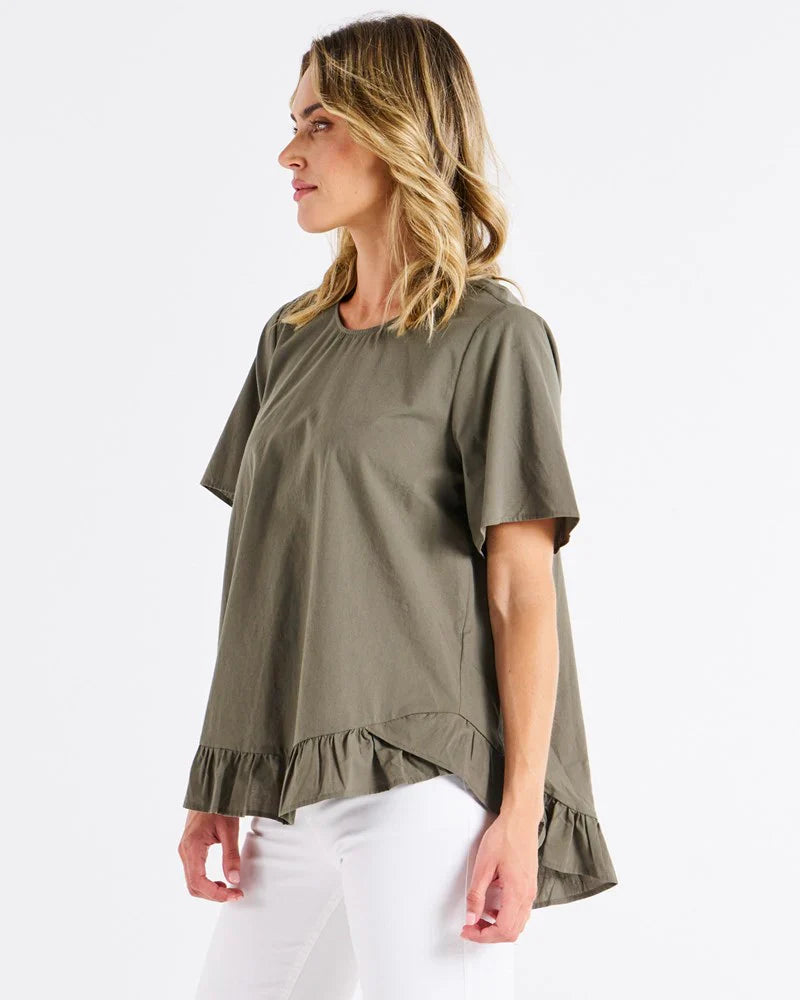 Candice Blouse - Olive Branch