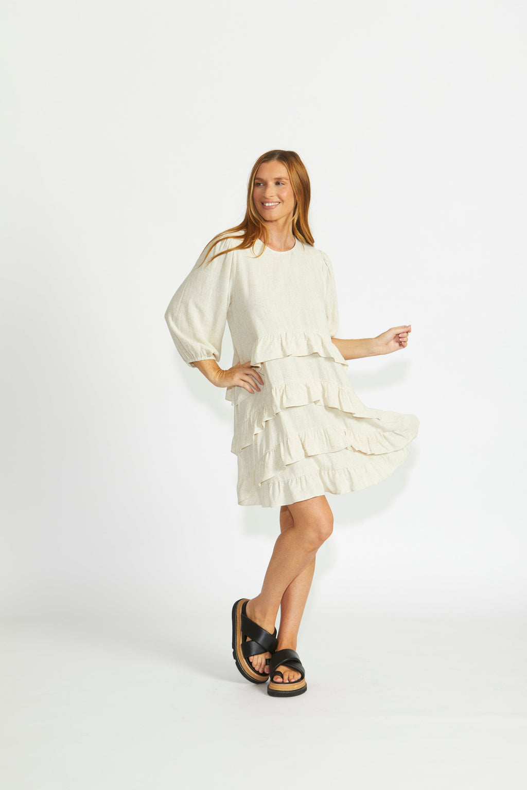 Hazel Dress - Natural