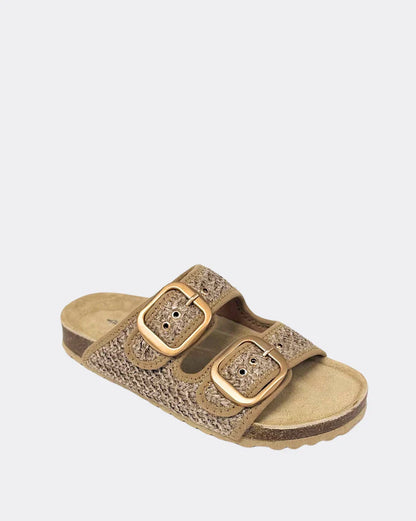 Hallie Slides - Cinnamon