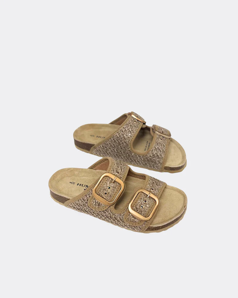 Hallie Slides - Cinnamon