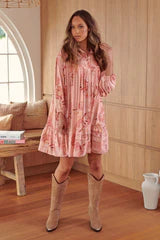 Aimee Mini Dress - Beliss print