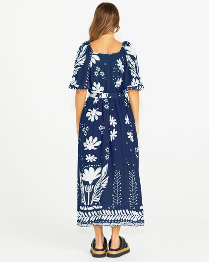 Lyndel Dress - Navy