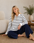 Santa Monica Jumper - Dark Blue Stripe