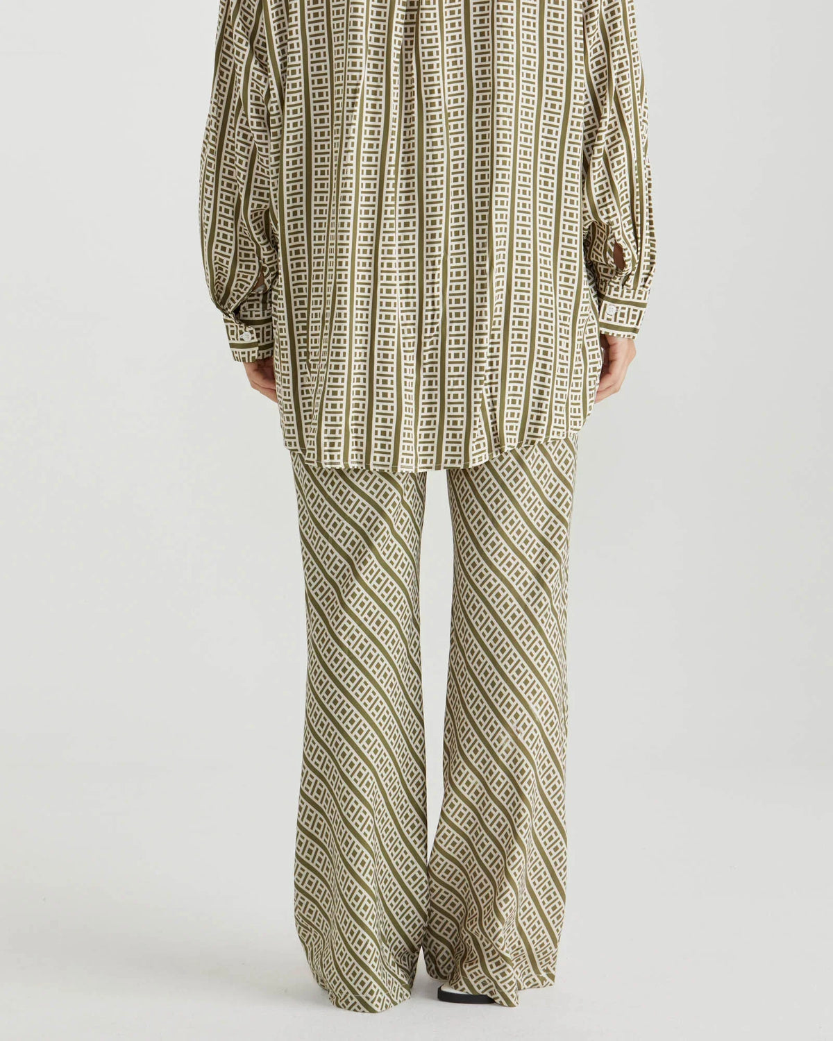 Sullivan Bias Pant - Geo Print