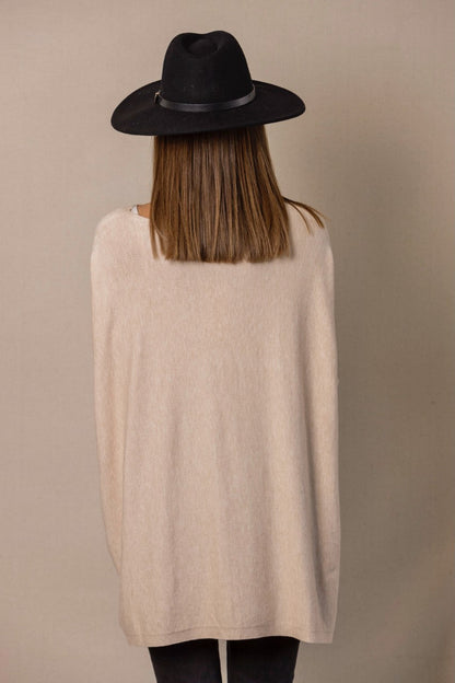 Willow boxy star knit - Oatmeal